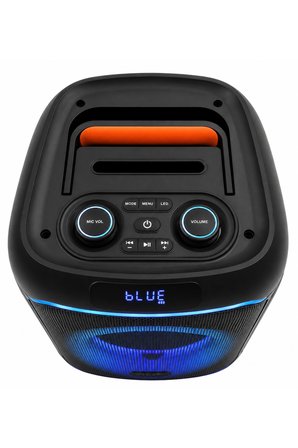 Blic BLS-80 30W Kablosuz Bluetooth Hoparlör  8 İnc LED Işıklı Karaoke  Parti Hoparlörü