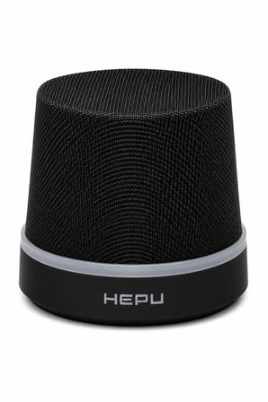 Hepu HP-MS01G Siyah Manyetik Telefon Tutuculu Kablosuz Bluetooth Hoparlör TWS Destekli