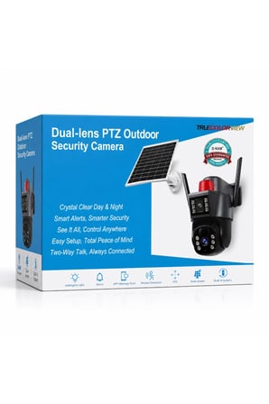 O-kam Pro Okam-7015 4G Solar Güneş Enerjili Çift Lensli PTZ Dış Mekan Güvenlik Kamerası