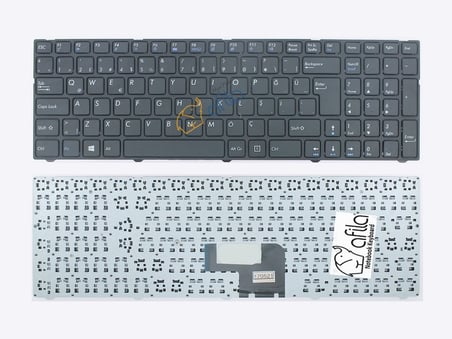 Casper C700, C800 Notebook Klavyesi (Siyah TR) Ver.2