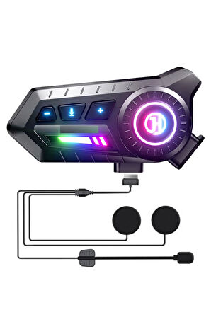 Blic X3 Bluetooth 5.3 Kask Kulaklığı | Motosiklet İçin Kablosuz İletişim ve Müzik Sistemi