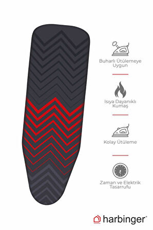 Harbinger Keçeli %100 Pamuklu Isıya Dayanıklı Ütü Masası Bezi Kılıfı