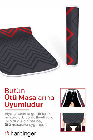 Harbinger Keçeli %100 Pamuklu Isıya Dayanıklı Ütü Masası Bezi Kılıfı