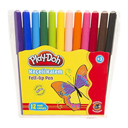 Play Doh Kuru Sulu Pastel Keçeli Oyun Hamuru Kırtasiye Seti