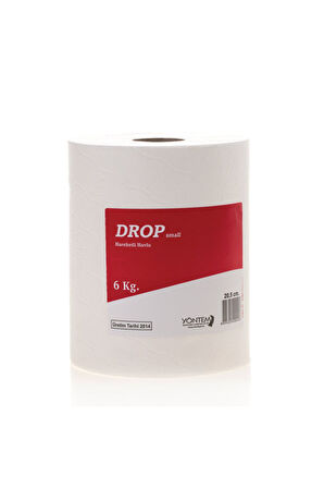 Drop Small Hareketli Rulo Kağıt Havlu - Dispenser Havlu - 20.5 Cm. - 6 Kg. - 6'lı Koli