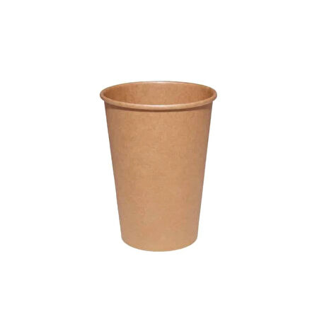 Only My Cup Kraft Karton Bardak 16 Oz 50'li Paket