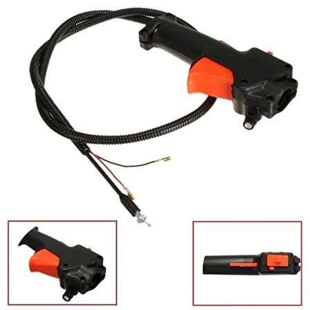 Motorlu Tırpan Sırt Model Gaz Tetik Kolu Komple Set Cg/bg 430-520 