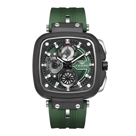FERRO FM31352D-ZQ Slikon Kordon Erkek Kol Saati