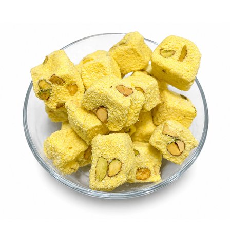 Antep Fıstıklı Safranlı Lokum 1000 gr