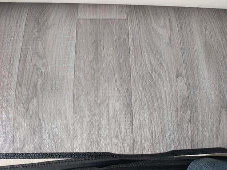 AHŞAP DESENLİ Dikili Soba altı Muşamba 100 x 115 CM Isı Koruyucu Soba Altı Örtüsü