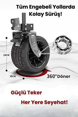 Airstorr  Çok Amaçlı Katlanır Plaj Kamp Piknik ve Yemek Yenilebilir Masalı Taşıma Arabası