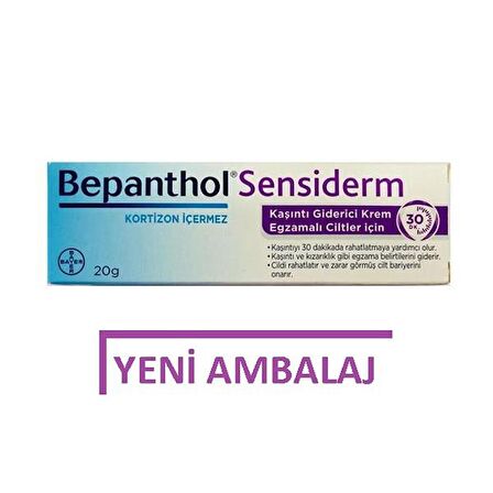 Bepanthol Sensiderm Kaşıntı Giderici Krem 20 Gr - 