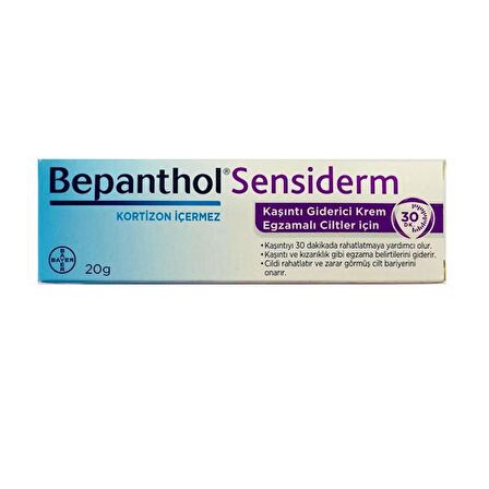 Bepanthol Sensiderm Kaşıntı Giderici Krem 20 Gr - 