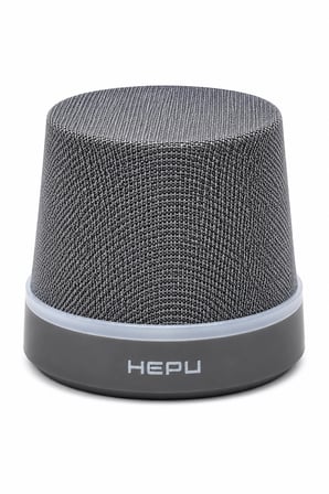 Hepu HP-MS01G Gri Manyetik Telefon Tutuculu Kablosuz Bluetooth Hoparlör TWS Destekli