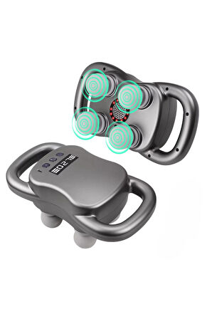 Glr Hy-2202 4 Başlıklı Faysa Tabancası - Çok Fonksiyonlu El Masaj Aleti - 20 Vites Ayarlı