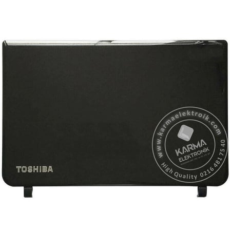 Toshiba Satellite L50-B L50T-B S50-B S50T-B L55-B L55D-B L55T-B Lcd Cover Kapak Bezel SET (Siyah)