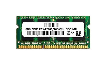 Afila NTB 8GB PC12800, 1600MHz DDR3L Notebook Ram Low Versiyon PC3L