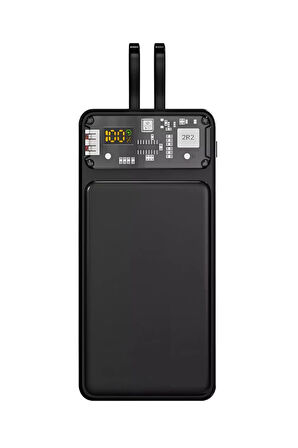 Polygold PG-PW220 20000 mAh PD 22.5W Hızlı Şarj Power Bank - Dijital Ekranlı Taşınabilir Şarj Cihazı