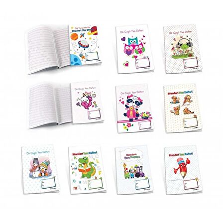 Çınar Standart Yazı Defteri Pp Kp A4 40 Yp 24011