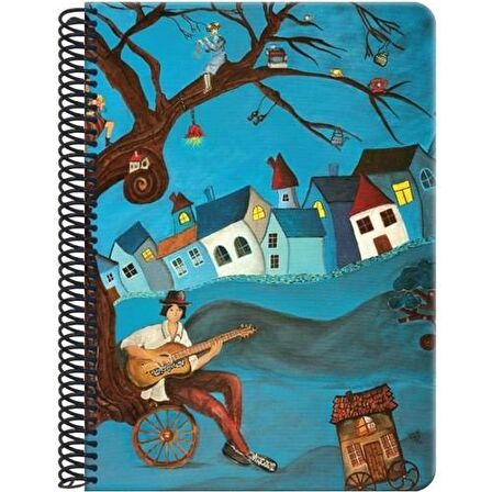 UNİNOTE EZO SUNAL S.KAPAK KARE120YP 17X24 KARMA