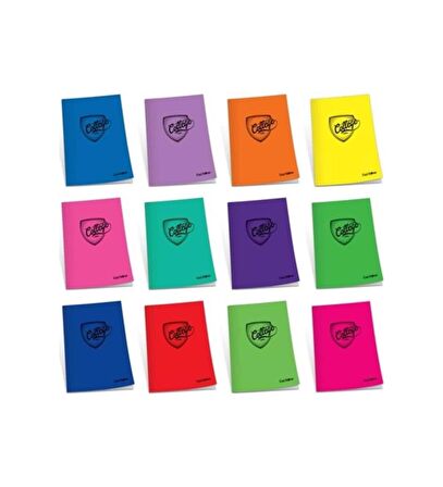 Çınar College Plastik Kapak Defter College Dikişli A5 80 Yp Çizgili 80/1 75013