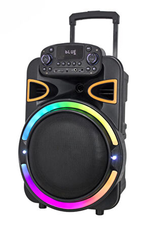 Acl Acs-2 30W Taşınabilir TWS Kablosuz PartyBox Hoparlör | RGB Işık, Bluetooth, Kumanda ve Mikrofon Destekli