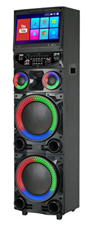 Gedi-G GD-1415 12'' Android Bluetooth 4K LED Ekranlı Karaoke Speaker