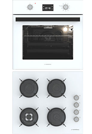 Termikel Ankastre Set (BO O6555C W + BH P6194C W)