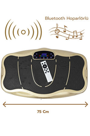 Glr 760 Titreşimli Egzersiz Platformu | Bluetooth Müzik Özellikli Body Vibration Plate Makinesi