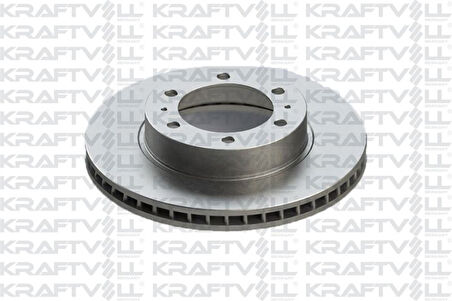 Toyota Ticarı On Fren Diski (aynası) Havalı Toyota Hilux 2.5 D4d 2005-> Hilux Vigo 2015-> (319x6) - Kraftvoll 07040142