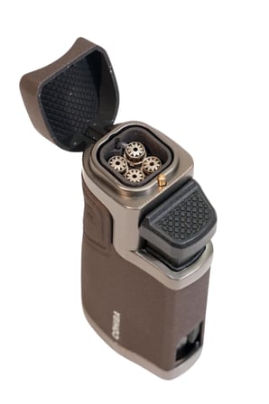 Cohiba 4 Torch Pürmüz Delici Kahverengi Metal Puro Çakmağı - TR9493