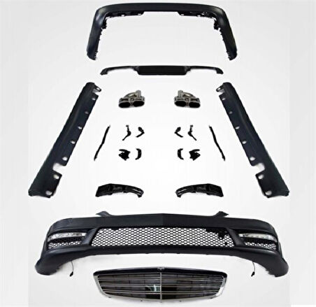 Mercedes Amg Set On Arka W221 S65 10> - Vortex V2205588