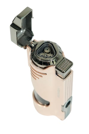 Parmida 3 Torch Pürmüz Delicili Bronz Gunmetal Metal Puro Çakmağı