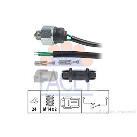 Ford Geri Vites Musuru Ranger 98>04 Mazda B-Serie (un) 2.2 4wd 99>06 - Facet 7.6225