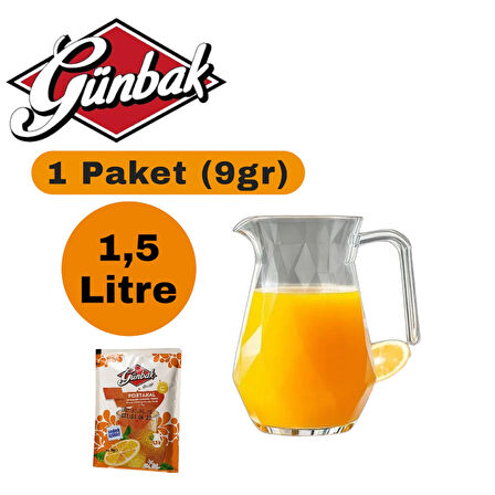 Portakal Aromalı Toz içecek (9gr X 24 Adet)