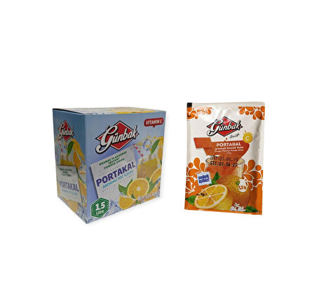 Portakal Aromalı Toz içecek (9gr X 24 Adet)
