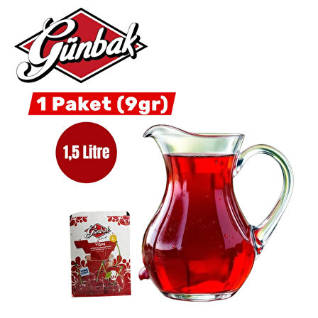 Vişne Aromalı Toz İçecek (9gr X 24 Adet)