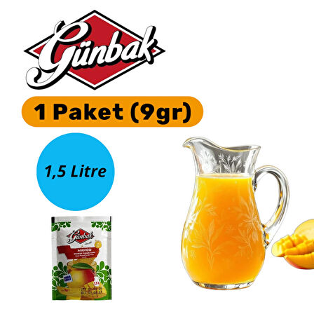 Mango Aromalı Toz İçecek (9gr X 24 Adet)
