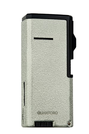 Quantoro 3 Torch Pürmüz Delicili Gümüş Metal Puro Çakmağı - TRZ1075