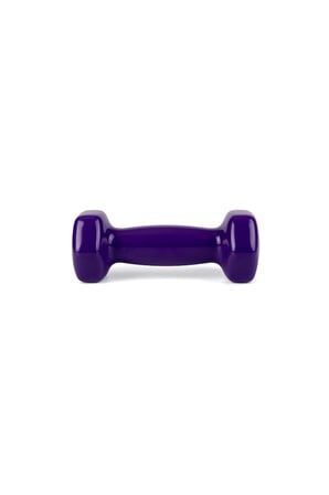 Gymo Hex Shape Vinil Dambıl 2x1kg Mor