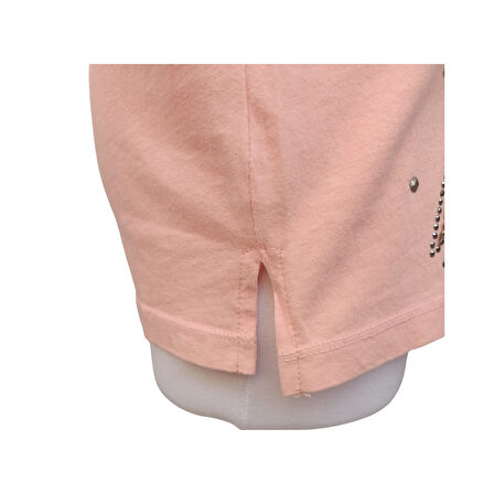 Kız Çocuk Pullu İşlemeli Uzun Kollu Pamuklu Penye Bluz