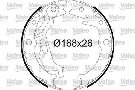 Chevrolet El Fren Balatası Epica Evanda Lacetti 06> - Valeo 564232