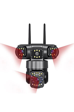 Okam-6030 15 Mp 3 Kameralı Dual Lens Wifi Ptz Kamera