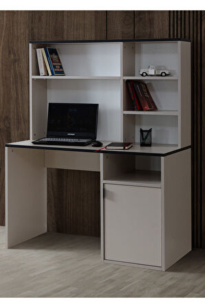 Bali Genç Odası Takımı - 4 Kapaklı Dolap, Çalışma Masası, Şifonyer, Komodin