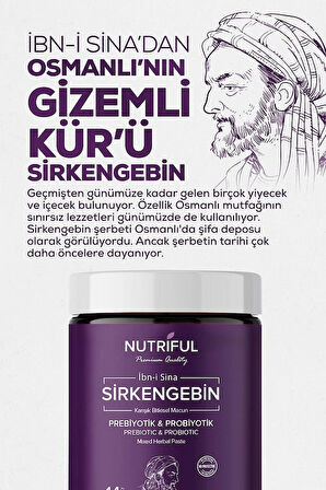 Nutriful İbni Sina Sirkengebin Diyet Macunu 2 li Fırsat Paketi -    2*240 Gr