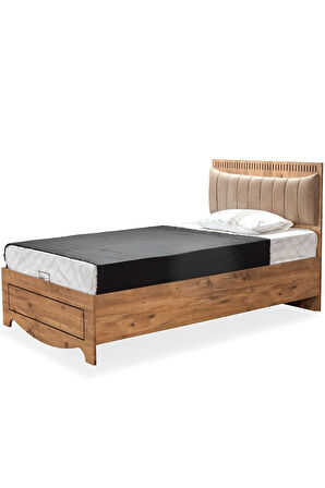 Bazalı Karyola, Papatya Baza Başlık Comfort Yatak Seti 90x190 Cm