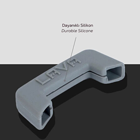 Lava Döküm Isı Dayanımlı Tencere Silikon Tutacak. 1set 2adet