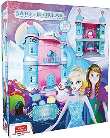 Uçar Şato Set Kutulu 35 Parça Bloklu