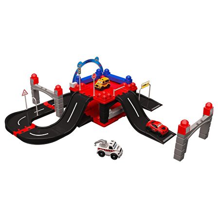 Uçar Oyuncak Uçar City 2 Garaj Set 52 Parça