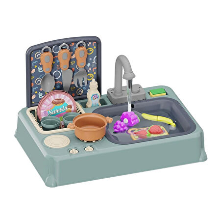 Uçar Oyuncak Akan Musluk Lavabo Seti